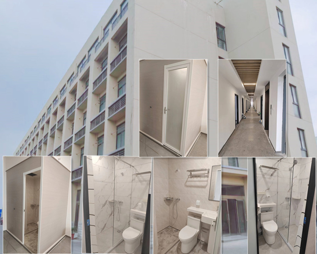 Hangzhou Qiantang Industrial Park Talent Apartment Project Asamblat Toată Baia